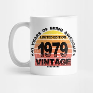 41 Year Old Gifts Vintage 1979 Limited Edition 41 th Birthday Mug